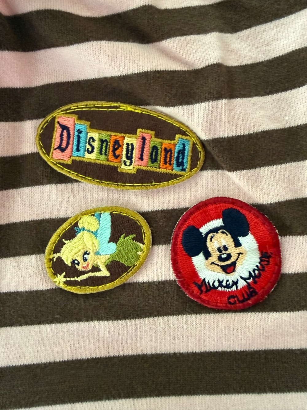 Disneyland 50th Anniversary Women’s Striped Polo Shirt, Size M - Picture 8 of 9